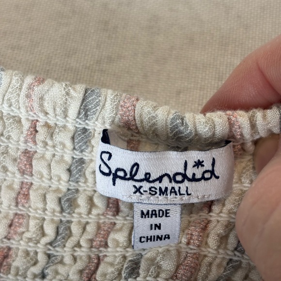 Splendid Multicolor Striped Dress - Picture 4 of 7